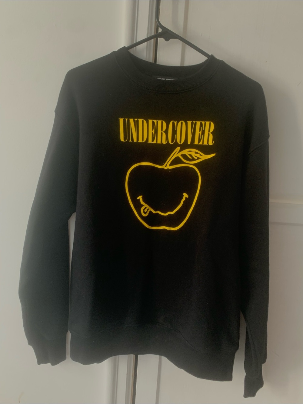 UNDERCOVER "APPLE SMILE" NIRVANA TEXT FAUNT BY JUN TAKAHASHI